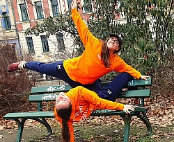 dans i offentligt omr&aring;de, dans i parken