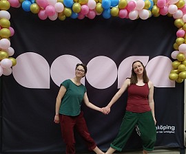 Tanzfreiraus med Katharina Press och Hanne Reimann p&aring; Kulturhuset Agora i Link&ouml;ping
